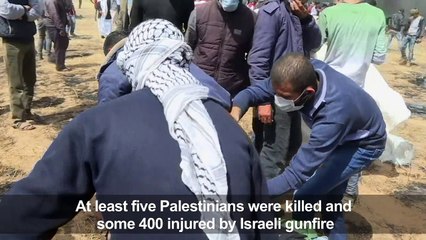 Palestinians killed as protests erupt along Gaza border