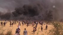 Gazze Sınırındaki Gösterilerde Yüzlerce Kişi Yaralandı - Han