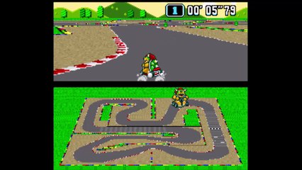 Super Mario kart Time trial (Bowser)