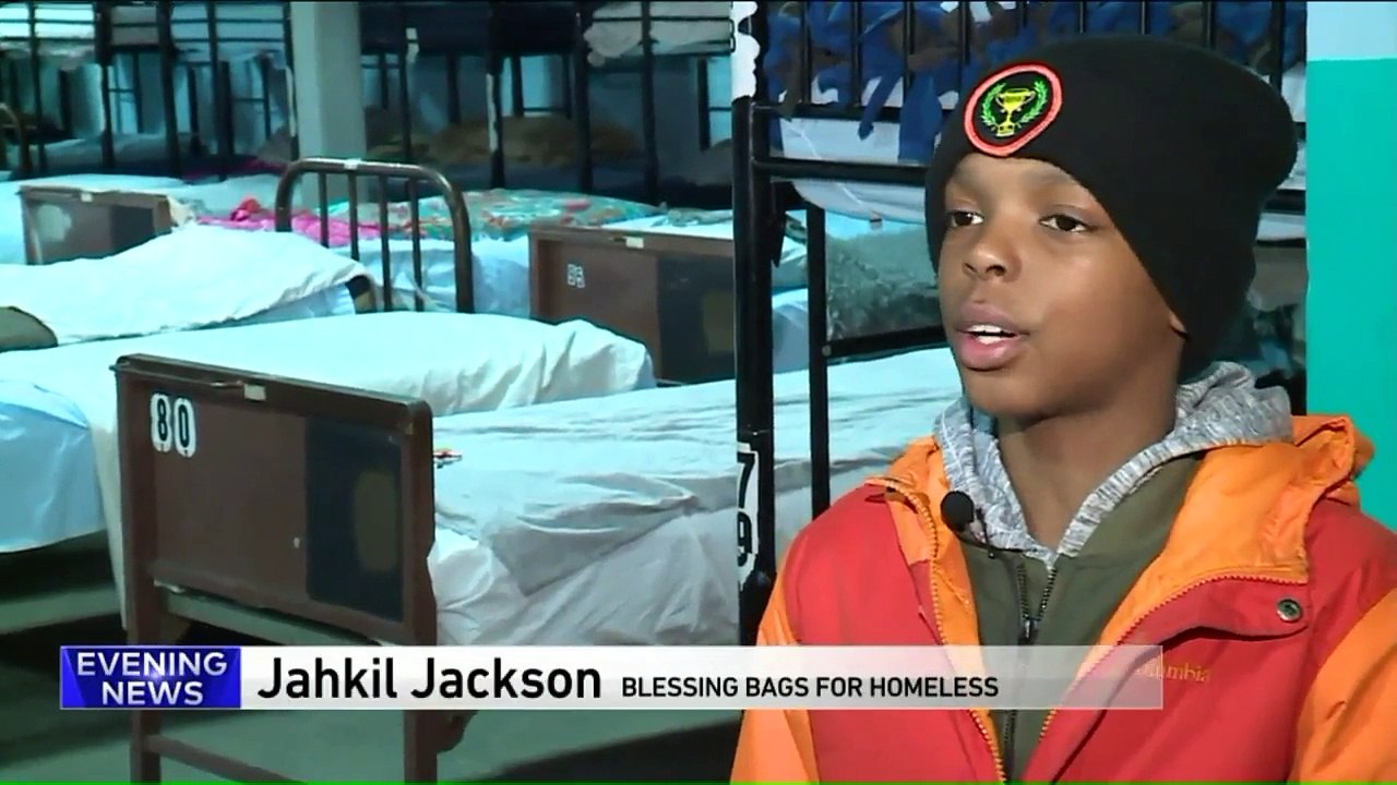 10-Year-Old Gives Thousands of 'Blessing Bags' to Chicago's Homeless