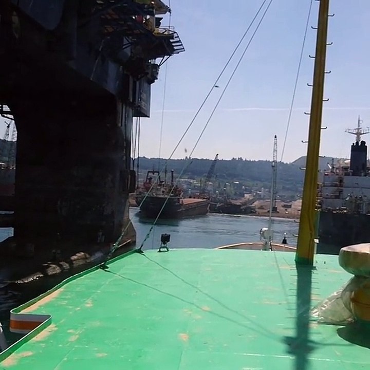 Şehir Hatları Hamdi Karahasan Vapuru - BUDO / Aliağa'ya Söküme Gitti - 2
