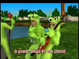 Zouzounia feat. Anna Rose & Amanda - Six Green Frogs In The Pond | KARAOKE