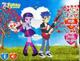 MLP Equestria Girls Twilight Sparkle and Flash Sentry Sweet Love and Kissing Game NEW