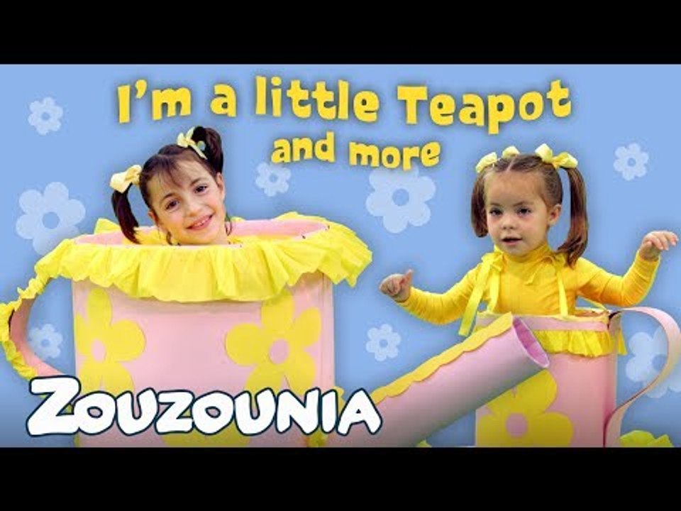I'm a Little Teapot & more | Summer Nursery Rhymes Compilation by Zouzounia TV