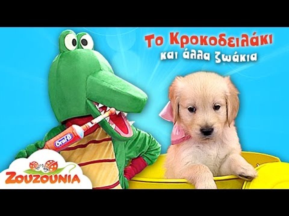 To Κροκοδειλάκι και άλλα ζωάκια | Παιδικά Τραγούδια με τα Ζουζούνια