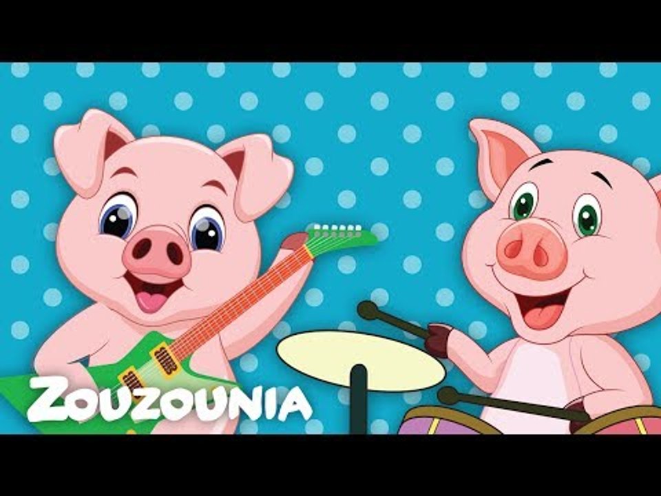 Τhree Little Piggies & more | Animal Nursery Rhymes