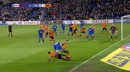 Cardiff City - Wolverhampton 0-1 Second Penalty MISS 06-04-2018