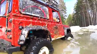 RC Trucks OFF Road — Adventures Land Rover Defender 4х4 | The Beast 6x6 RC4WD — RC Extreme Pictures