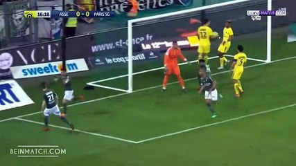 Buts Saint-Etienne - Paris Saint-Germain  résumé ASSE- PSG 1-1