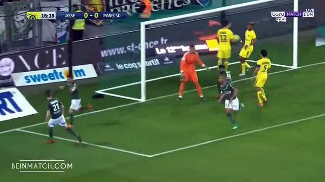 Buts Saint-Etienne - Paris Saint-Germain résumé ASSE- PSG 1-1