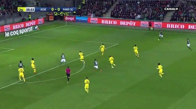 Résumé ASSE- PSG vidéo buts Buts Saint-Etienne 1-1 Paris Saint-Germain