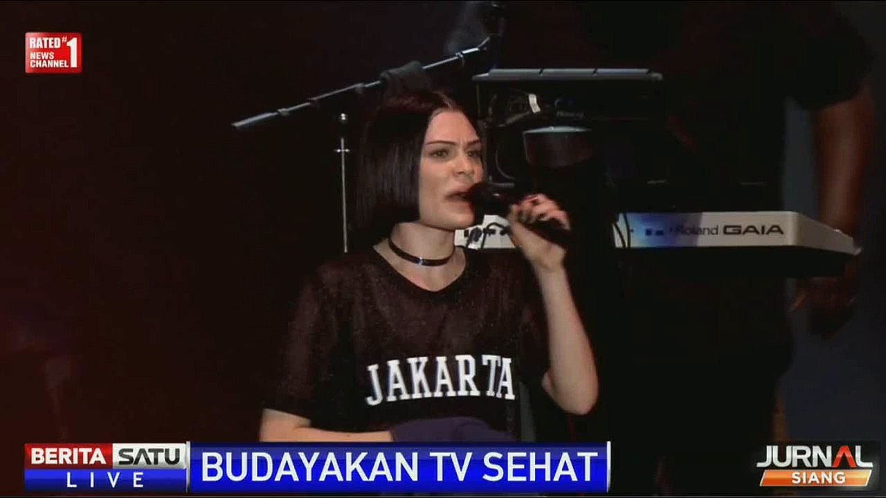 Konser Jakarta Jessie J Saat Buka Kostum Tidak di Tayangkan