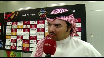لقاءات ما بعد مباراة الاتحاد والاتفاق