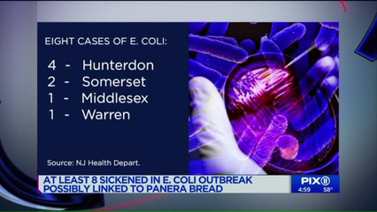8 Cases of E. Coli in NJ May be Associated with Panera Bread: Health Officials