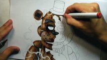 Five Nights at Freddys (FNAF) STORY Pt.1 - Creepypasta + Drawing