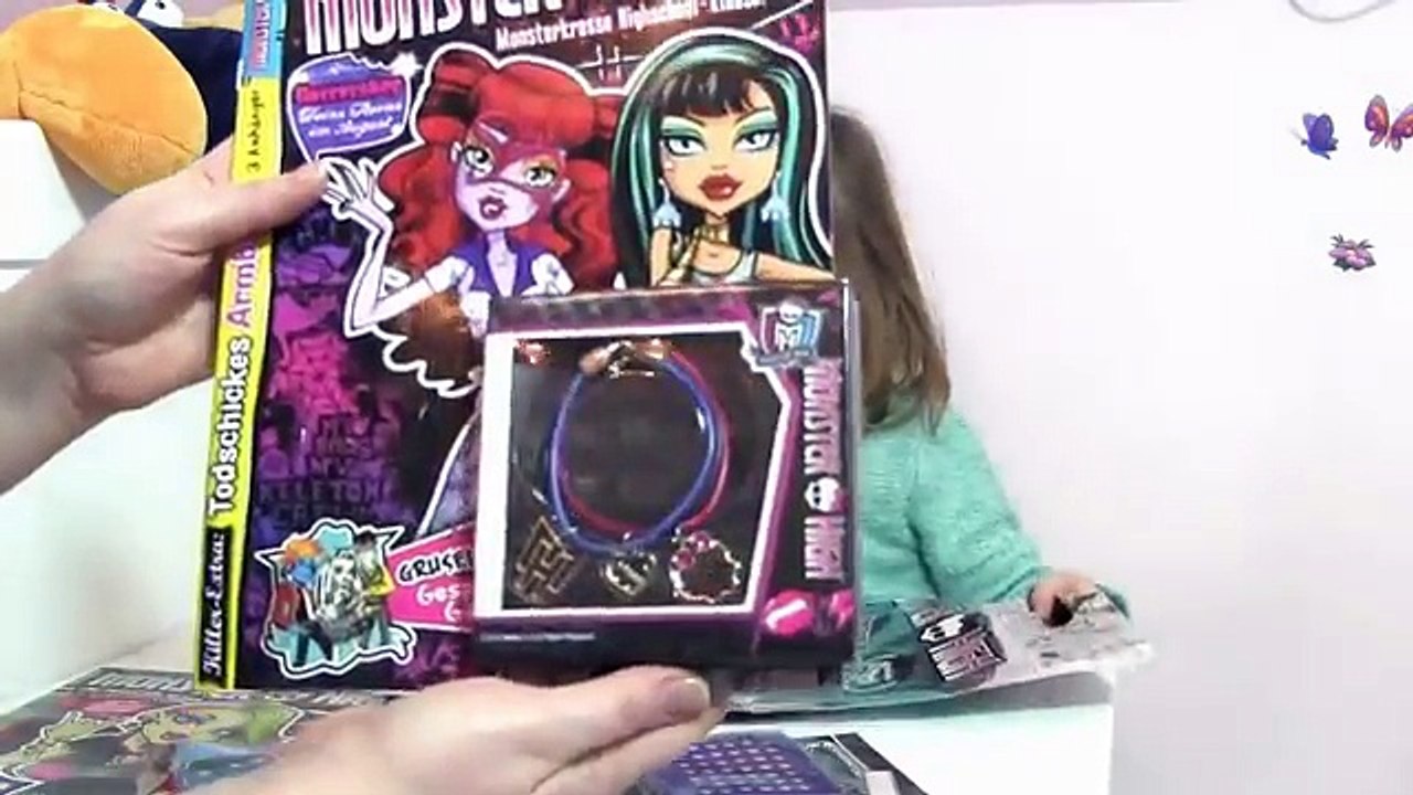 Monster High Wundertüte mit 2 Comics und monsterkrassen Extras