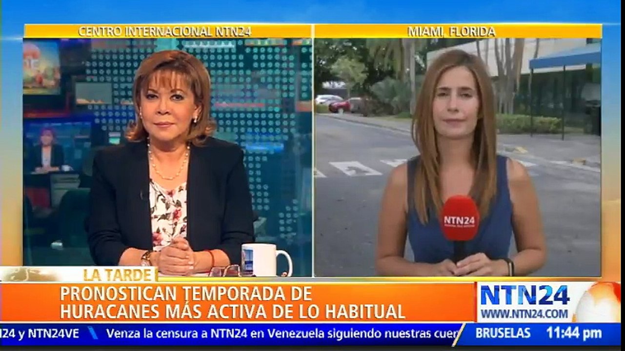 Expertos pronostican 14 tormentas y siete huracanes para 2018 en el Atlántico