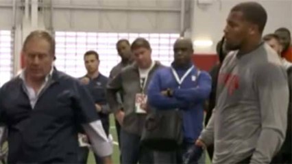 Bradley Chubb reflects on Bill Belichick coaching him at his pro day