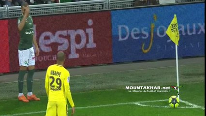 Oussama Tannane vs PSG تحركات أسامة طنان ضد باريس سان جيرمان