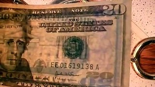 George Bush Face On $20 Bill Watermark