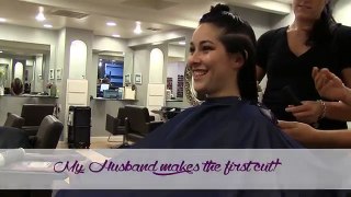 Pixie Hair Cut Process