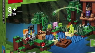 Lego Minecraft The Witch Hut 21133 - Хижина Ведьмы Лего Майнкрафт 2017 + Мультики и Обзор на русском