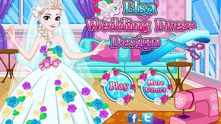 Elsa Wedding Dress Design: Disney princess Frozen - Best Baby Games For Girls