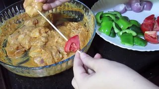 Shish Taouk - Chicken Tikka Recipe - Chicken Shashlik Recipe