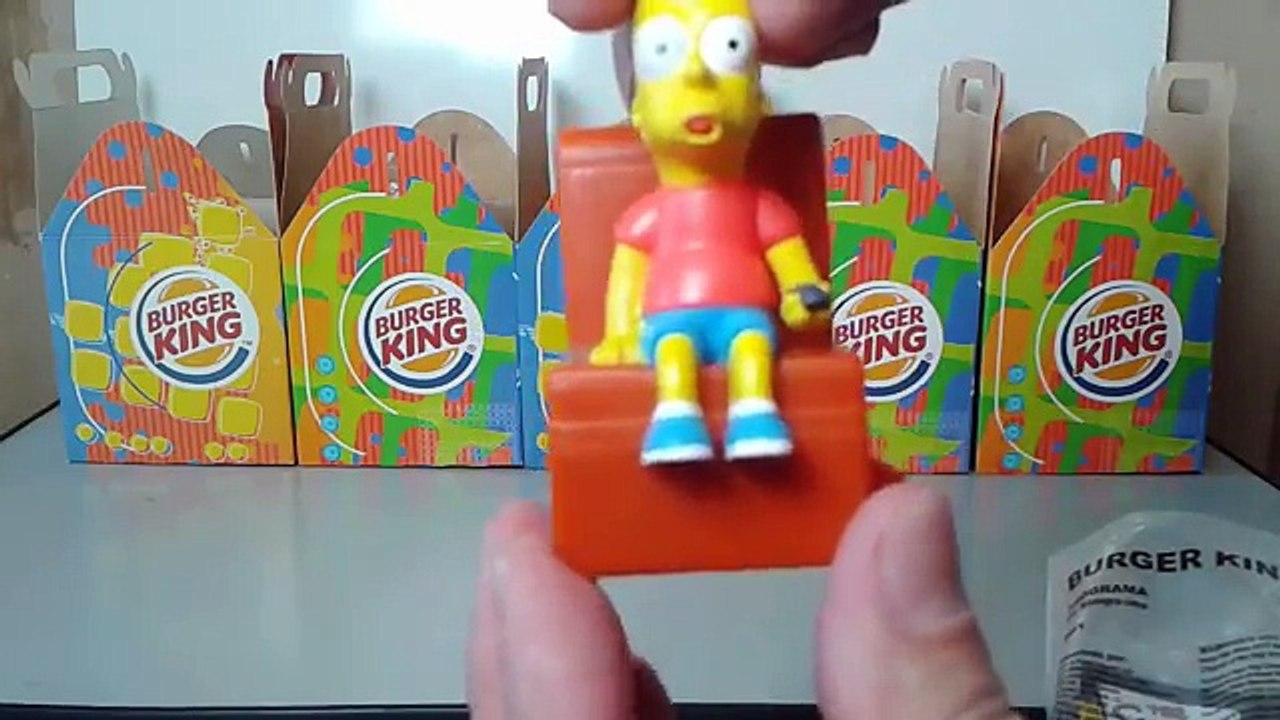 Coleção simpsons bkids burger king 2008