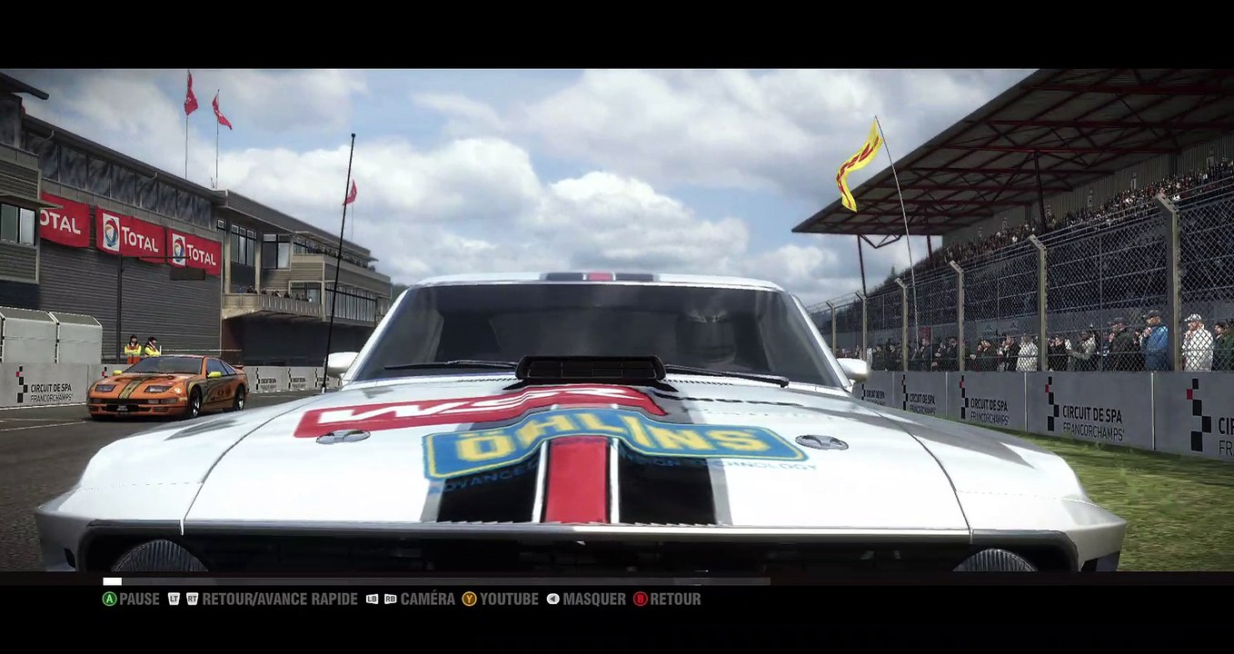 GRID 2 - Test SPA Francorchamps #2 (Vue TV)