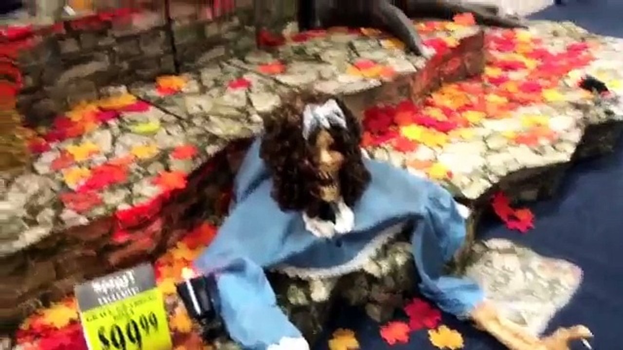 SPIRIT HALLOWEEN 2016 Animatronics