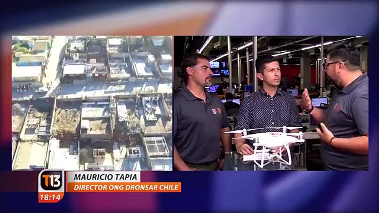 ¡Estamos con Drone SAR Chile ! Conversamos con la ONG que trabaja con estos dispositivos en el rescate de personas y entrega de ayuda humanitaria. EN VIVO po