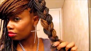 3 Easy styles for Box Braids