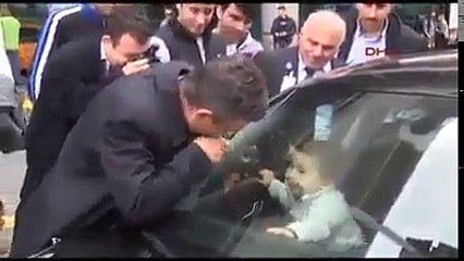 Baby locked in the car with keys inside the car