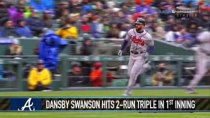 Dansby Swanson's Triple Lifts Braves
