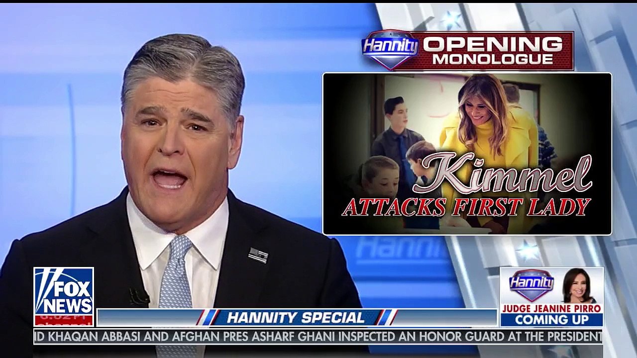 ’I am going after Jimmy Kimmell: Hannity claims ‘I do not take joy in this’ but promises to ‘pound him with his own words’
