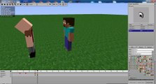 How to make a Minecraft animation with Mine-imator - Make the charers MOVE