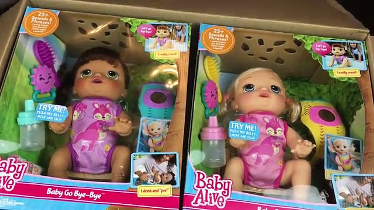 Baby Alive Go Bye-Bye Doll Unboxing - Vídeo Dailymotion