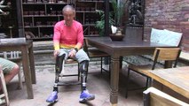 Alpinista chino amputado de ambas piernas a la cima del Everest
