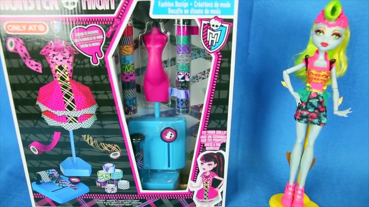 Monster High Tapeffiti Fashion Design Dress Kit with Lagoonafire