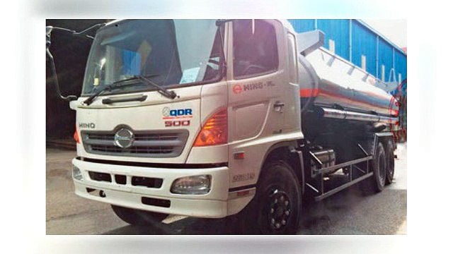 xe bồn xitec chở xăng dầu 19 khối hino