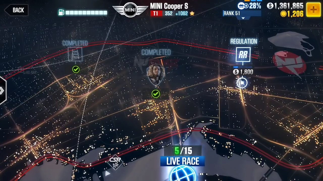 CSR 2: +1062 EP (incredible!) tuning setup for Mini Cooper