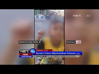Bocah 5 Tahun Naik Motor Mini Di Jalan -NET10