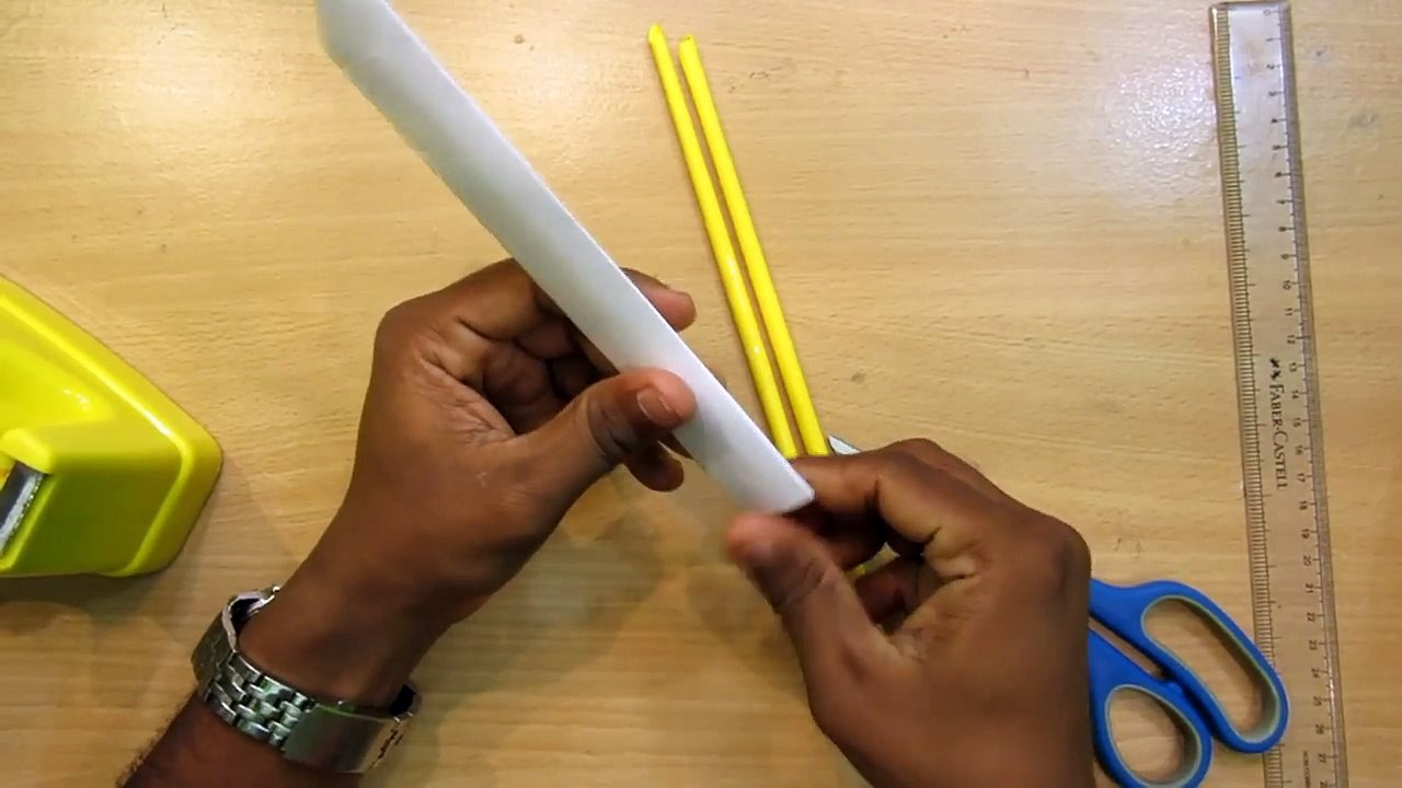 How to Make a Paper Knife ( Switch blade ) - Easy Knife Tutorials