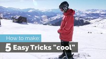 HOW TO MAKE 5 EASY SKI TRICKS COOL