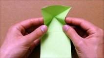 簡単折り紙★ ぴょんぴょんカエルの折り方 ★｜how to make an origami frog easy