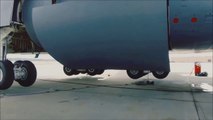 View Of C-5 Landing Gear You Normally Don't Get To See (Landing Gear Swing)
