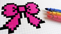 Handmade Pixel Art - How To Draw hair Tie #pixelart