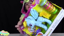 Rainbow Dash Play Doh My Little Pony (Unicórnico, Massinha, Super Massa, Arco-Iris)