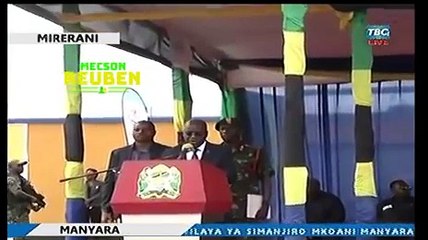 kumbe MAGUFULI  alimtega mkuu wa majeshi mtego huu hapa